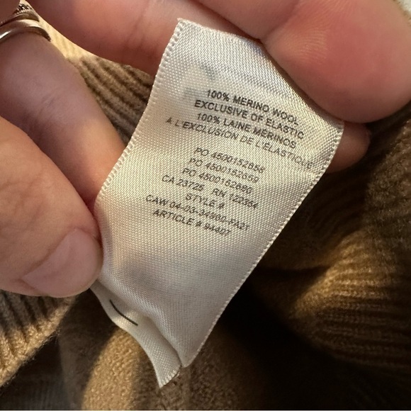Aritzia Wilfred Clara Merino Wool Waist Polo Sweater - Picture 9 of 12